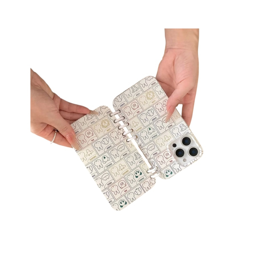 كيف کلاسوری طرح حیوانات کد 1366 مناسب برای گوشی موبایل اپل  iphone 16 promax