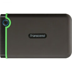 هارد اکسترنال ترنسند مدل StoreJet 25M3 ظرفیت یک ترابایت دارای رابط USB Type-A 2.0