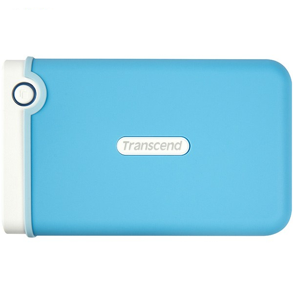 هارد اکسترنال ترنسند مدل StoreJet 25M3 ظرفیت یک ترابایت دارای رابط USB Type-A 2.0