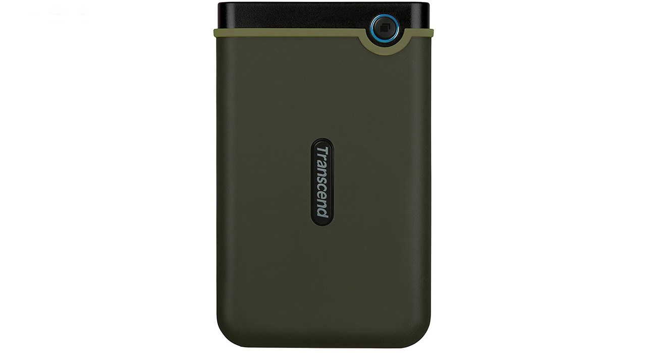 هارد اکسترنال ترنسند مدل StoreJet 25M3 ظرفیت یک ترابایت دارای رابط USB Type-A 2.0