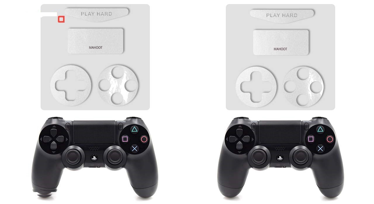 برچسب ماهوت مدلMetallic White مناسب برای کنسول بازی PS4