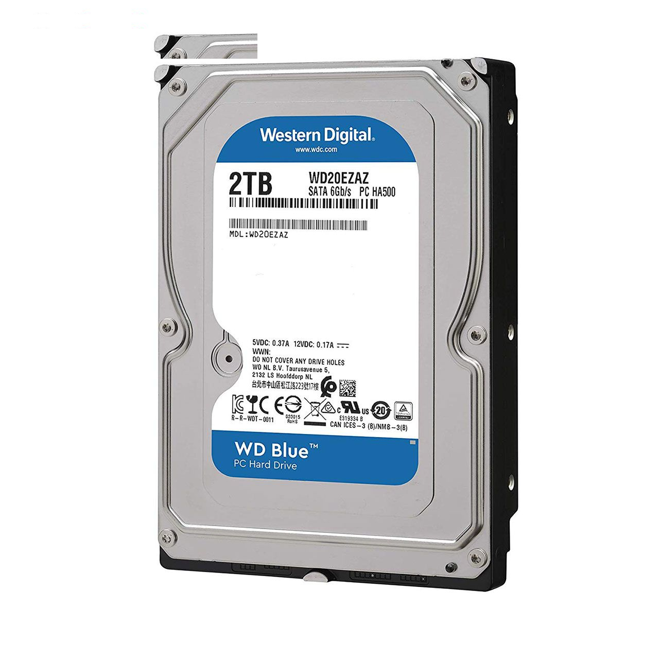 هارددیسک اینترنال وسترن دیجیتال مدل Blue WD20EZAZ ظرفیت 2 ترابایت