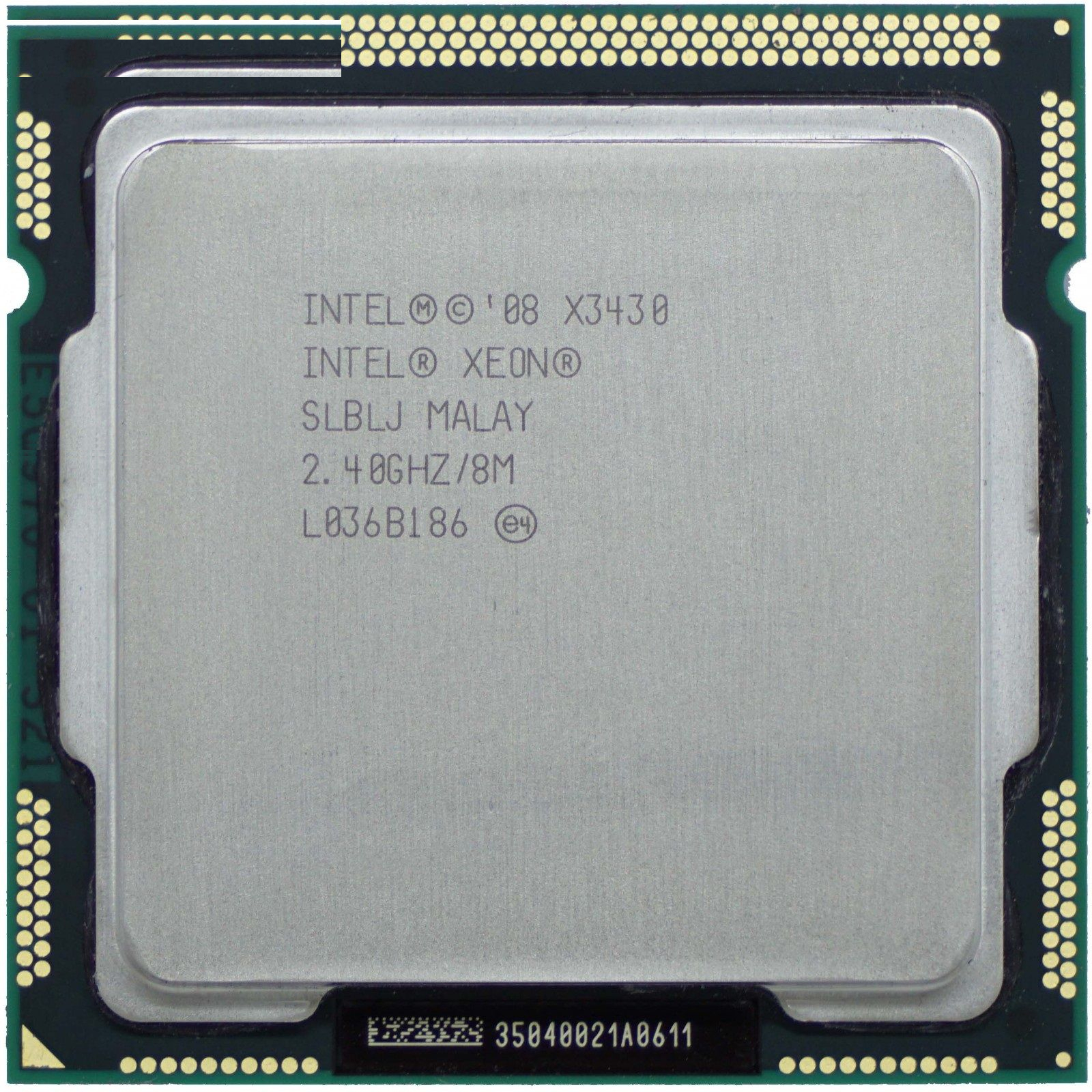 پردازنده مرکزی اینتل سری Nehalem مدل Xeon X3430