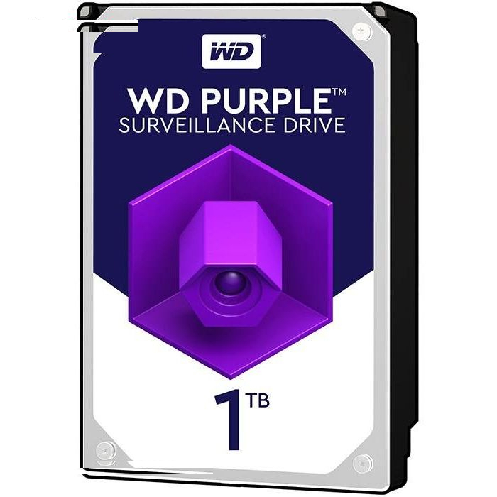 هارددیسک اینترنال وسترن دیجیتال مدل Purple WD10PURX ظرفیت 1 ترابایت