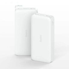 پاوربانک شیائومی مدل Redmi PB200LZM ظرفیت 20000 میلی آمپرساعت به همراه شارژر دیواری سامسونگ و کابل تبدیل