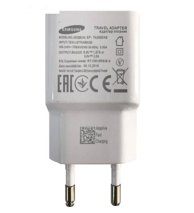 پاوربانک شیائومی مدل Redmi PB200LZM ظرفیت 20000 میلی آمپرساعت به همراه شارژر دیواری سامسونگ و کابل تبدیل