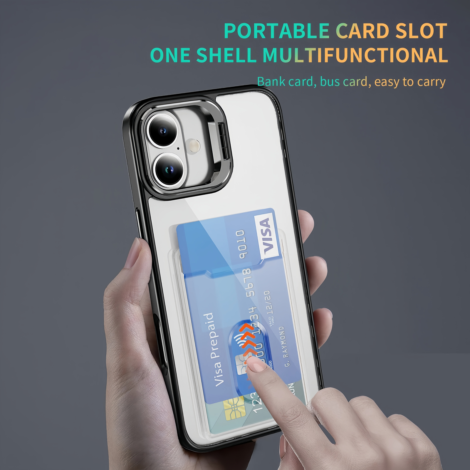 کاور مدل CashClip مناسب برای گوشی موبایل اپل iPhone 16