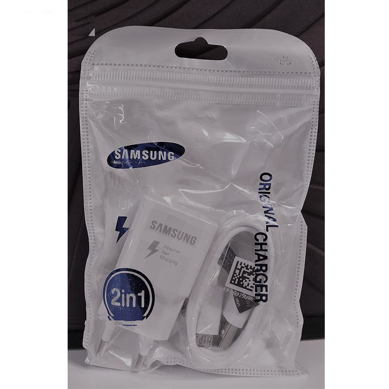 پاوربانک شیائومی مدل Redmi PB200LZM ظرفیت 20000 میلی آمپرساعت به همراه شارژر دیواری سامسونگ و کابل تبدیل