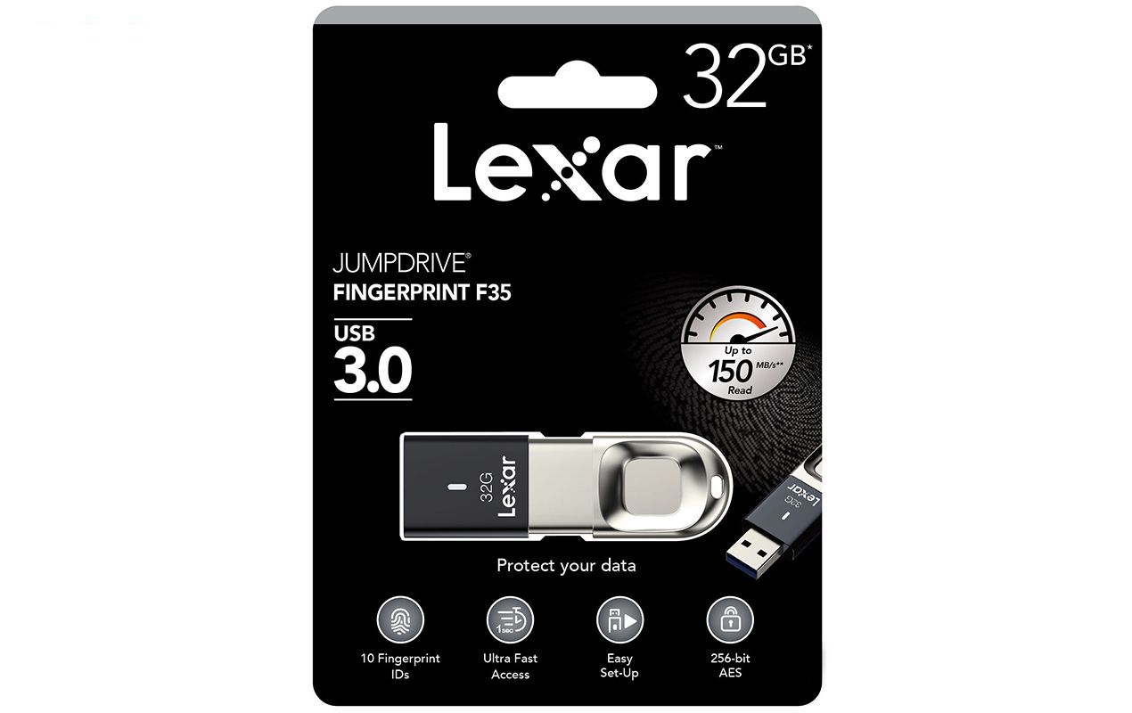فلش مموری لکسار مدل Jumpdrive F35 ظرفیت 32 گیگابایت