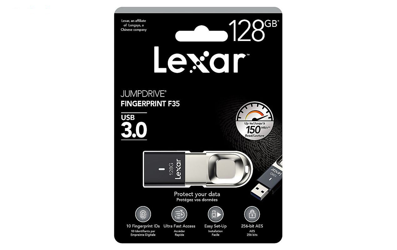 فلش مموری لکسار مدل Jumpdrive F35 ظرفیت 128 گیگابایت