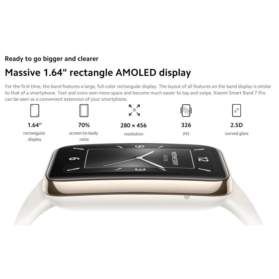 مچ بند هوشمند شیائومی مدل Smart Band 7 Pro Global Version