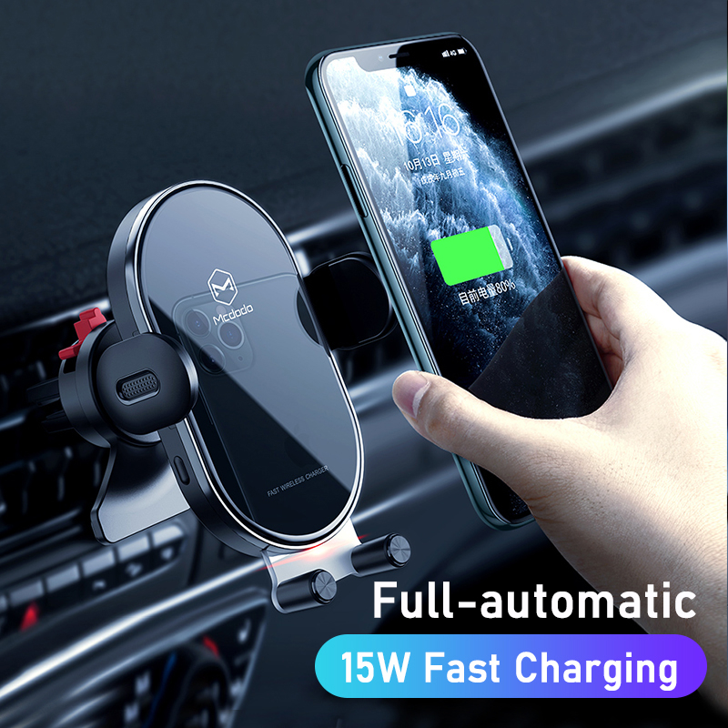 پایه نگهدارنده و شارژر بی سیم گوشی موبایل مک دودو مدل CH-7620