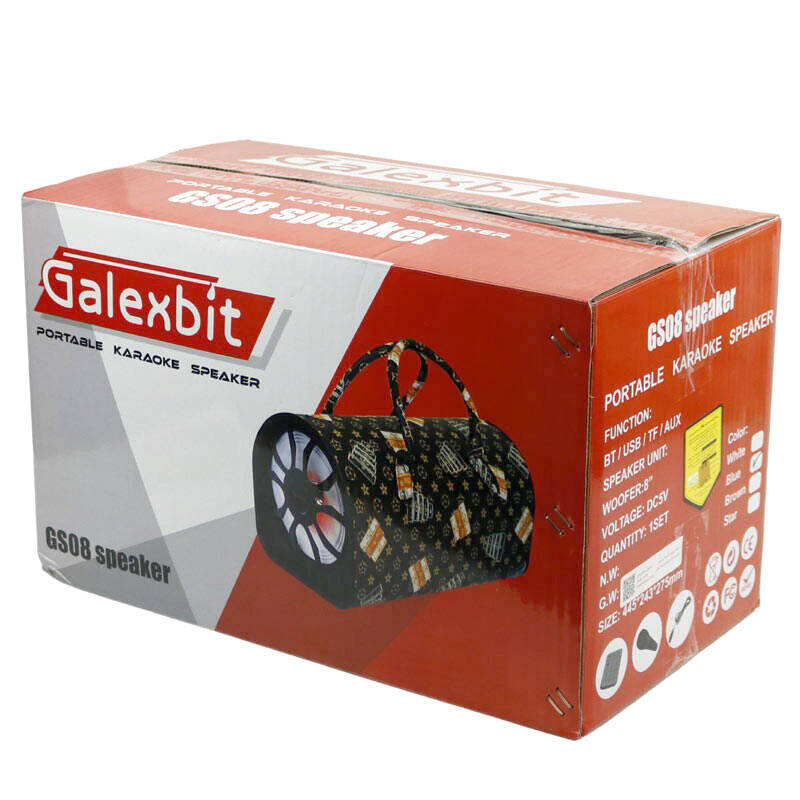 اسپیکر بلوتوثی قابل حمل گلکسبیت مدل GS-08 کد 1070958