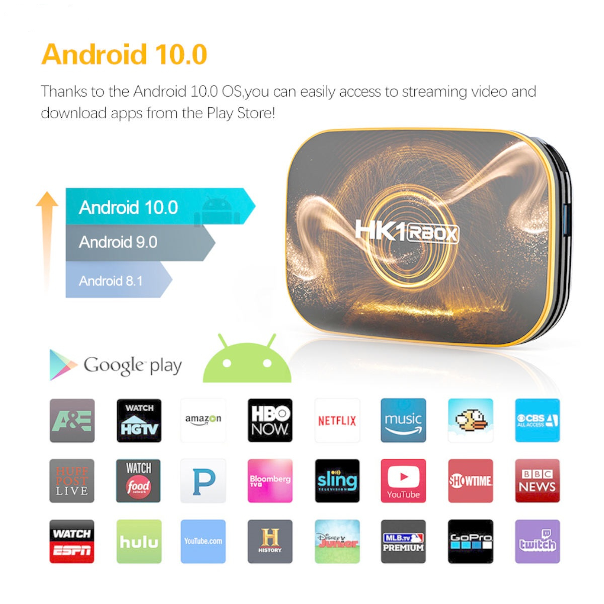 اندروید باکس اچ کا وان مدل آرباکس 4/64