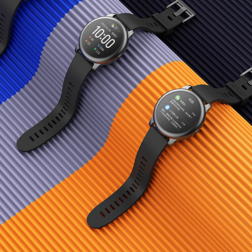 ساعت هوشمند 45.3 میلی متری هایلو مدل Solar LS05 با بند سیلیکونی