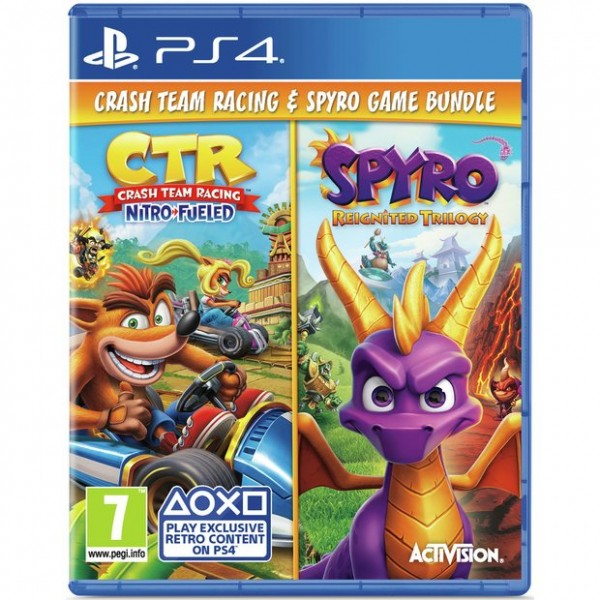 بازی crash team racing And spyro مخصوص ps4