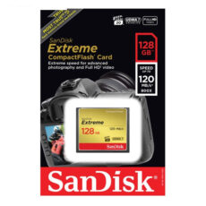 کارت حافظه CompactFlash سن دیسک مدل Extreme سرعت 800X 120MBps ظرفیت 128 گیگابایت