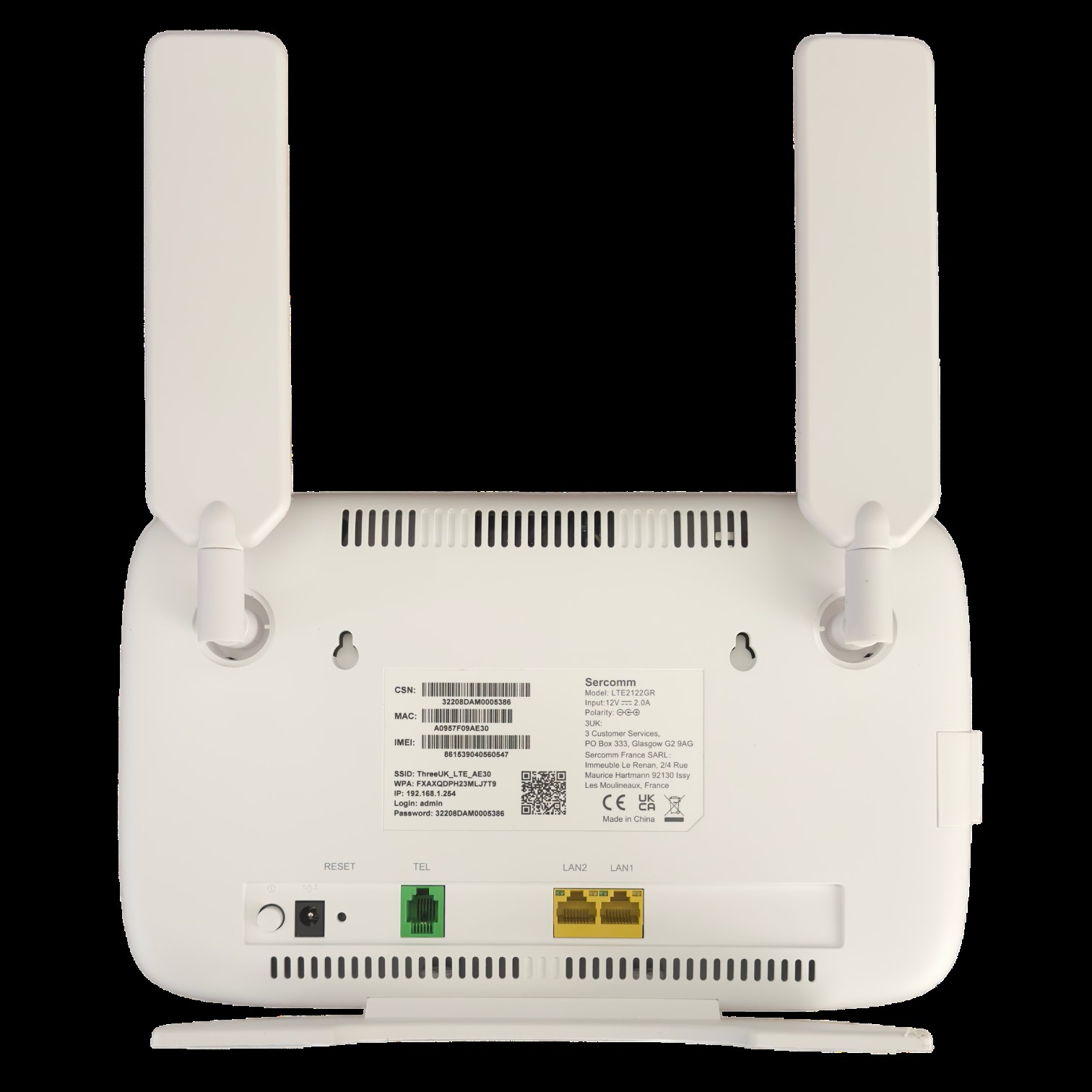 مودم 4G/TD-LTE سرکام مدل LTE2122GR