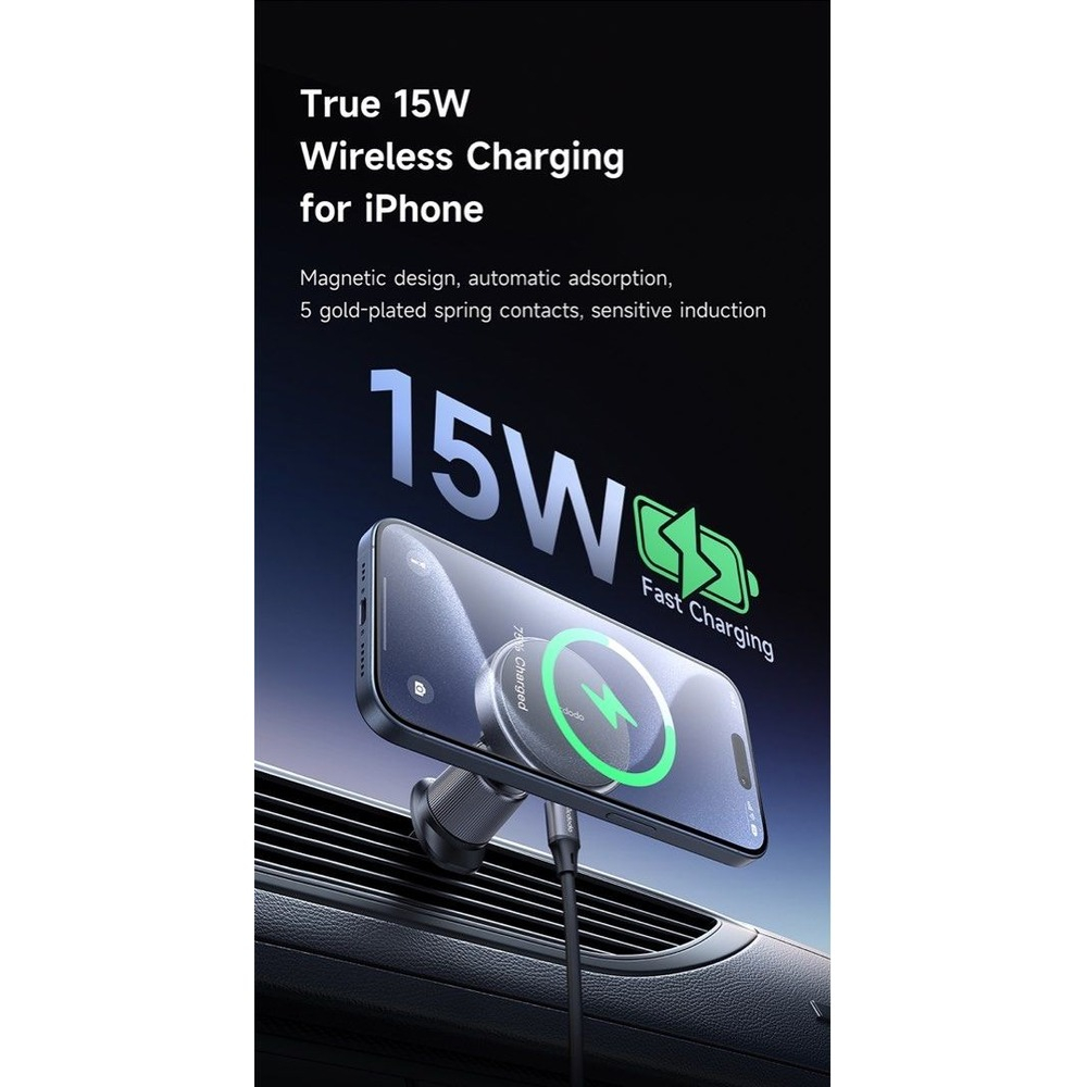 پایه نگهدارنده و شارژر بی سیم گوشی موبایل مک دودو مدل CH-548