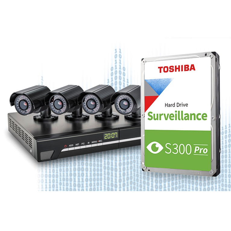 هارددیسک اینترنال توشیبا مدل s300 surveillance ظرفیت 10 ترابایت