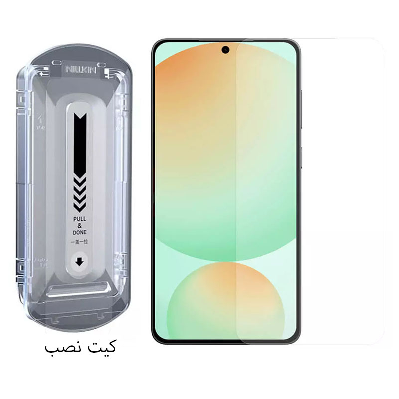 محافظ صفحه نمایش نیلکین مدل H Plus Pro مناسب برای گوشی موبایل سامسونگ Galaxy S25 Edge به همراه کیت نصب