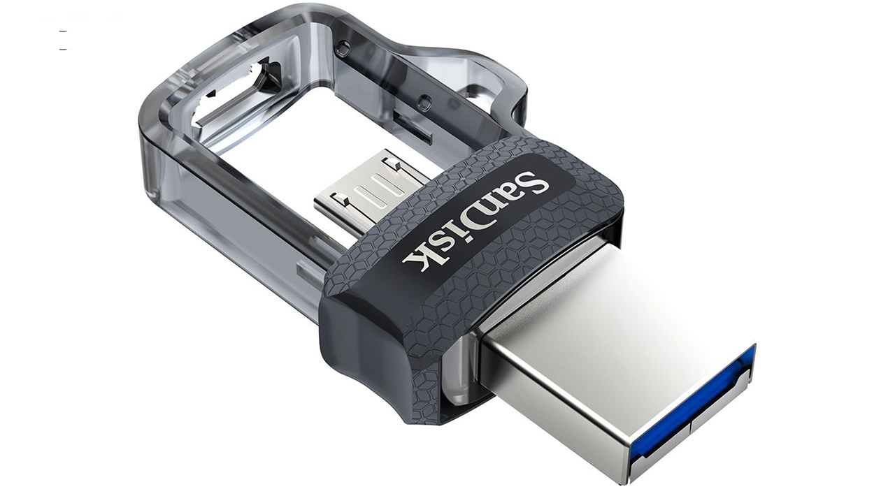 فلش مموری سن دیسک مدل Ultra Dual Drive M3.0 ظرفیت 256 گیگابایت