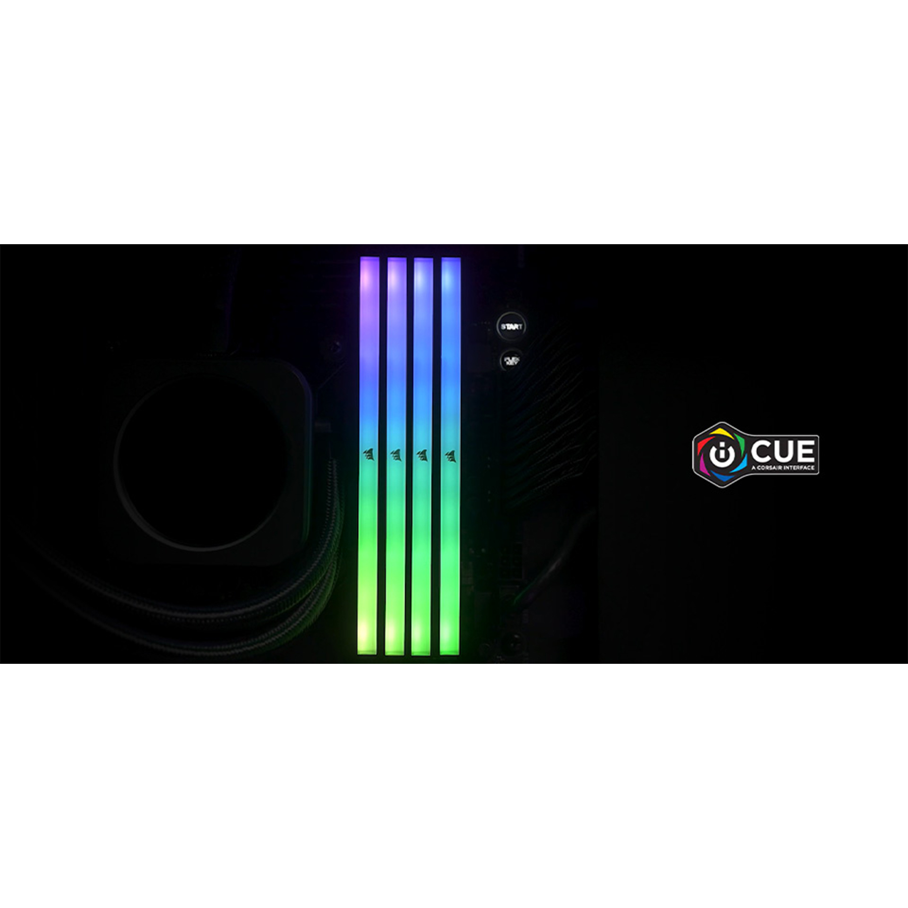 رم دسکتاپ DDR5 دو کاناله 6000 مگاهرتز CL36 کورسیر مدل VENGEANCE RGB ظرفیت 32 گیگابایت