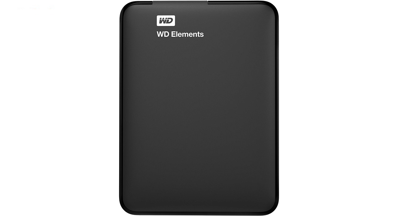 هارد اکسترنال وسترن دیجیتال مدل Elements ظرفیت یک ترابایت دارای رابط USB Type-A 3.0