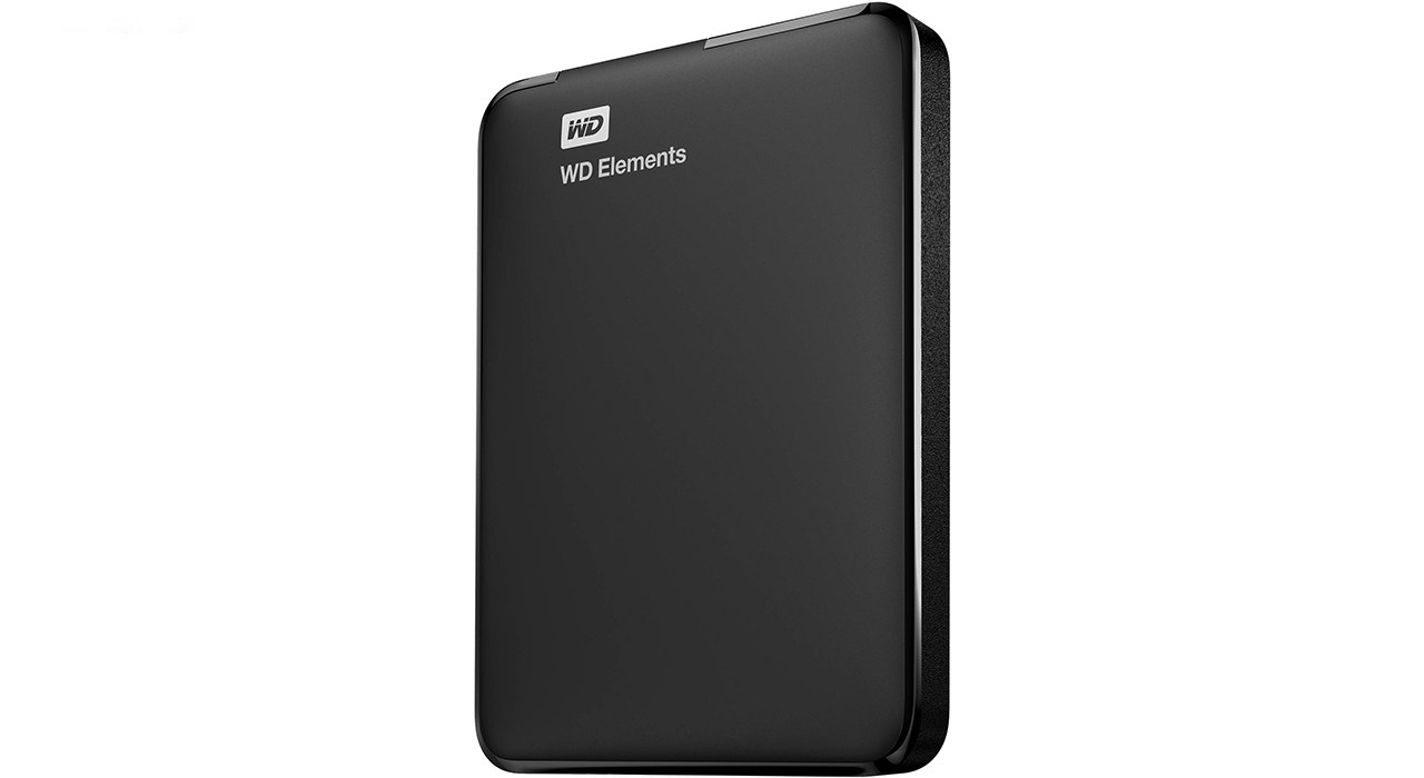 هارد اکسترنال وسترن دیجیتال مدل Elements ظرفیت یک ترابایت دارای رابط USB Type-A 3.0