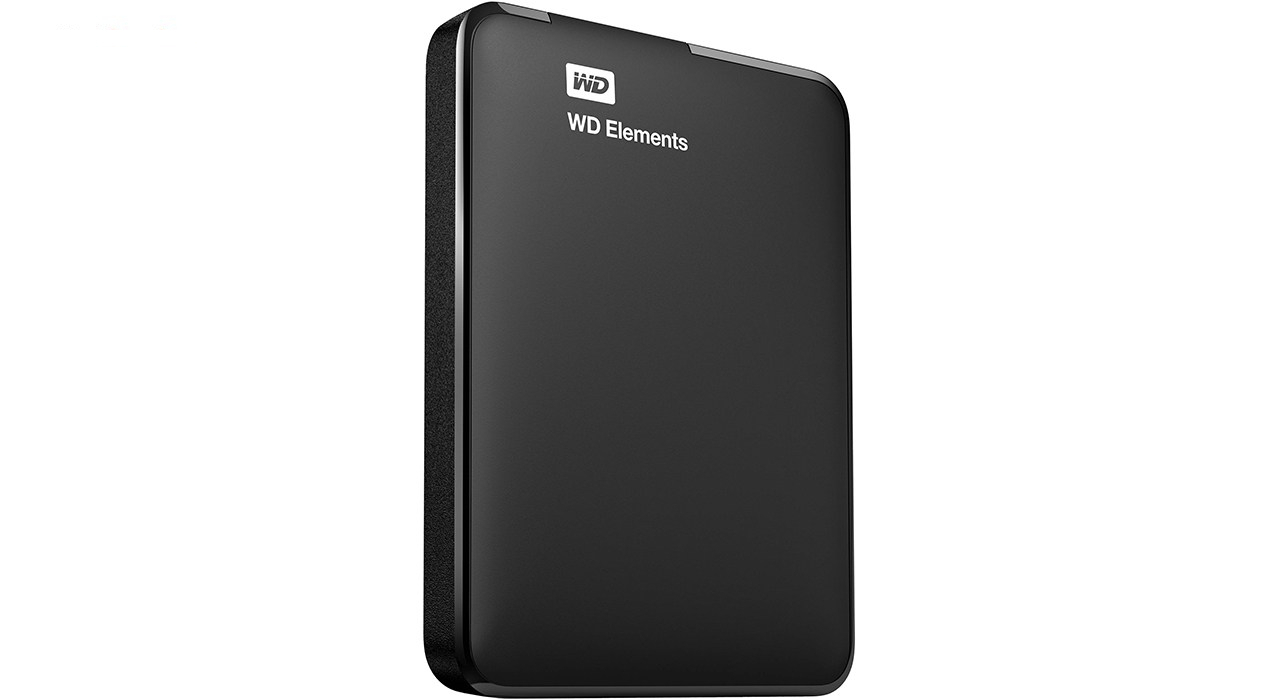 هارد اکسترنال وسترن دیجیتال مدل Elements ظرفیت یک ترابایت دارای رابط USB Type-A 3.0