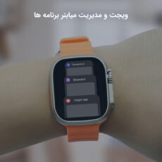 ساعت هوشمند اولترا زدپلاس مدل ZW9 ULTRA2 45mm به همراه 2 عدد بند