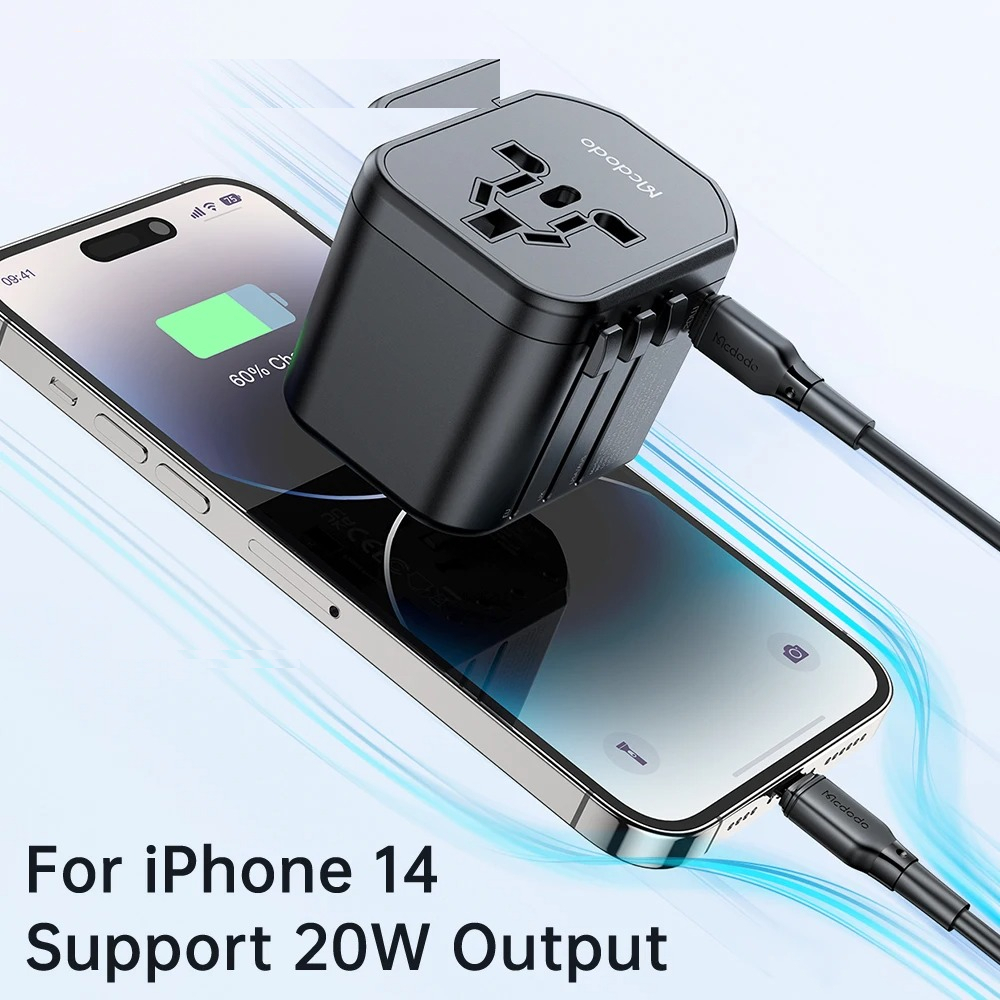 شارژر دیواری 20 وات مک دودو مدل CP-347