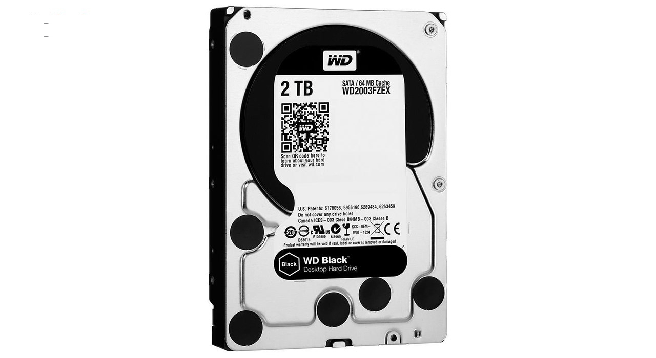 هارددیسک اینترنال وسترن دیجیتال مدل Black WD2003FZEX ظرفیت 2 ترابایت