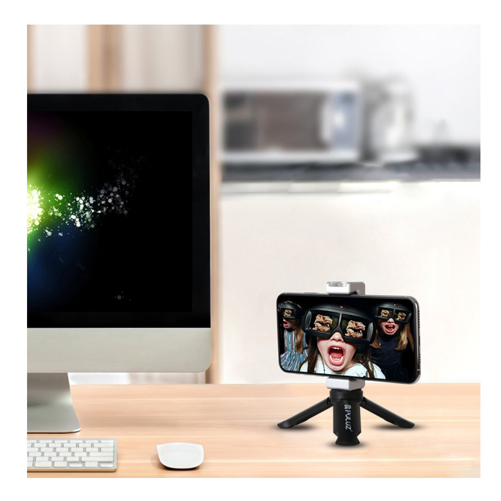 سه پایه نگهدارنده گوشی موبایل پلوز مدل Aluminum Alloy Clamp