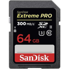 کارت حافظه SDXC سن دیسک مدل Extreme Pro استاندارد UHS-II U3 سرعت 2000X 300MBps ظرفیت 64 گیگابایت