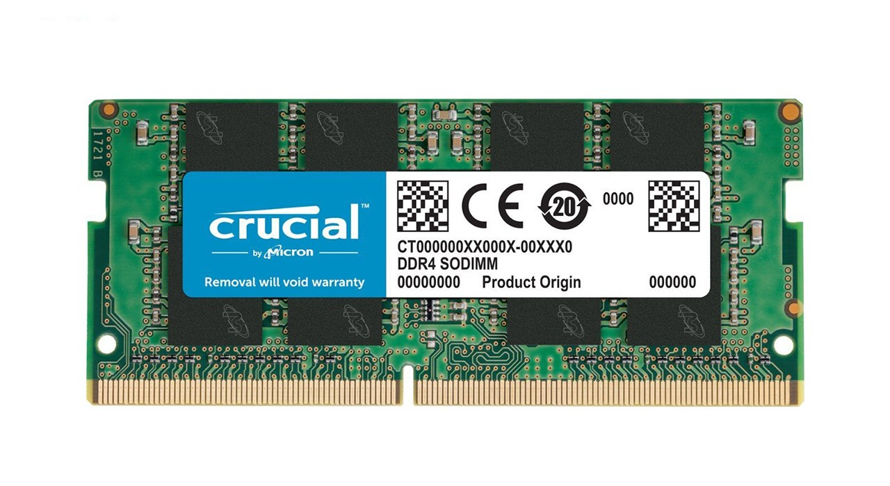 رم لپ تاپ کروشیال مدل DDR4 2400MHz ظرفیت 8 گیگابایت