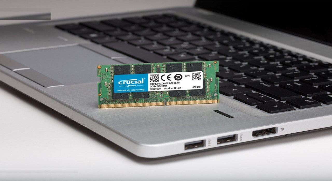 رم لپ تاپ کروشیال مدل DDR4 2400MHz ظرفیت 8 گیگابایت