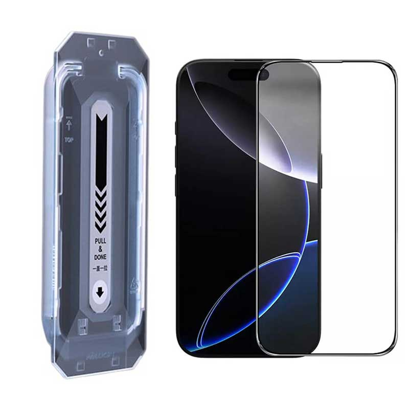 محافظ صفحه نمایش نیلکین مدل CP Plus Pro مناسب برای گوشی موبایل  اپل iPhone 16 Pro به همراه کیت نصب آسان