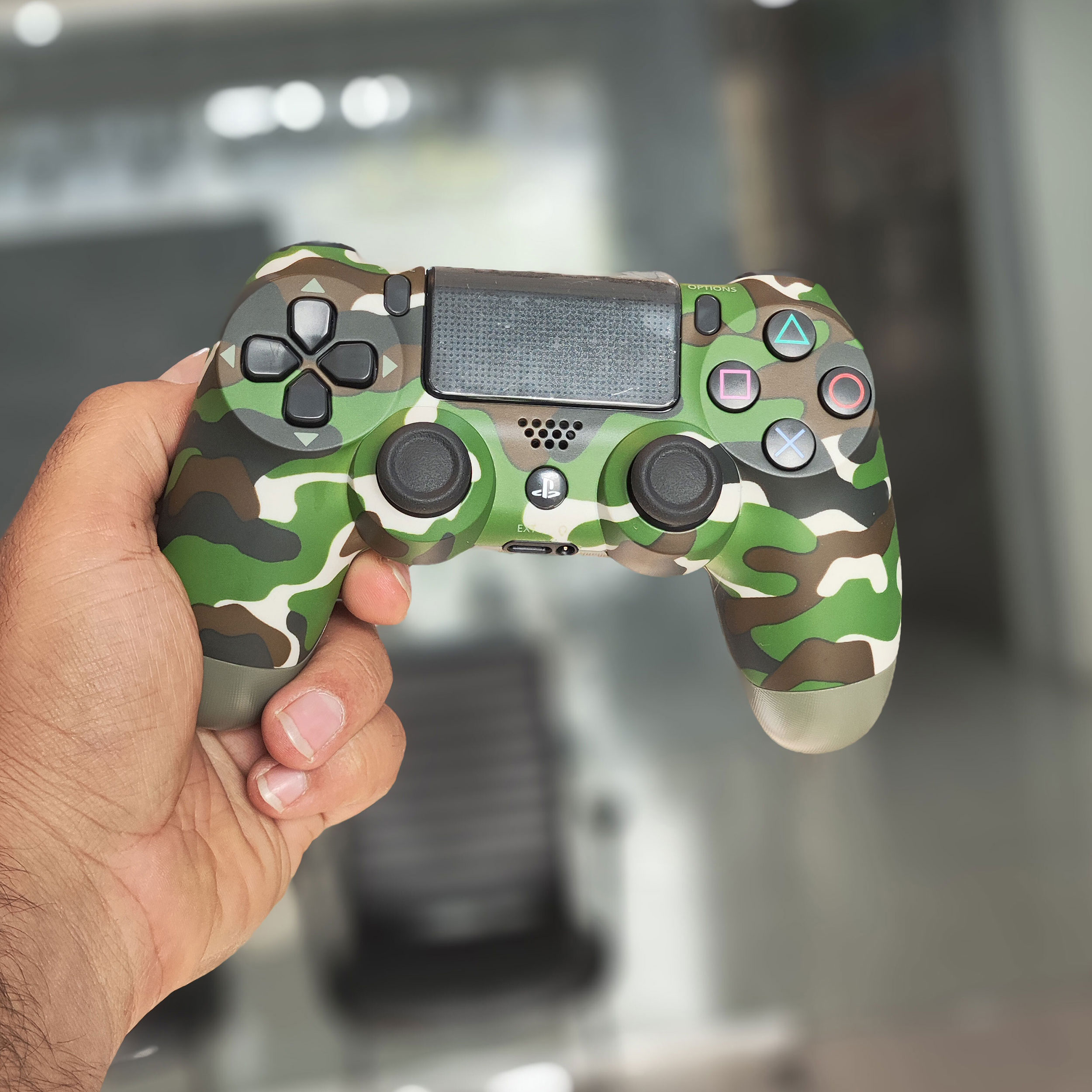 دسته بازی پلی استیشن 4 مدل CUH-ZCT2U چریکی-ارتشی