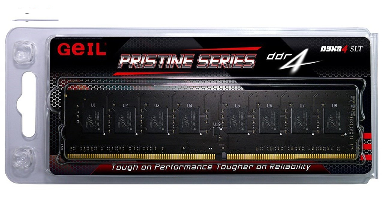 رم دسکتاپ DDR4 تک کاناله 2400 مگاهرتز CL17 گیل مدل Pristine ظرفیت 16 گیگابایت