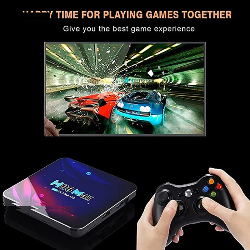 اندروید باکس اچ96 مدل MAX V11 4K 4/64GB