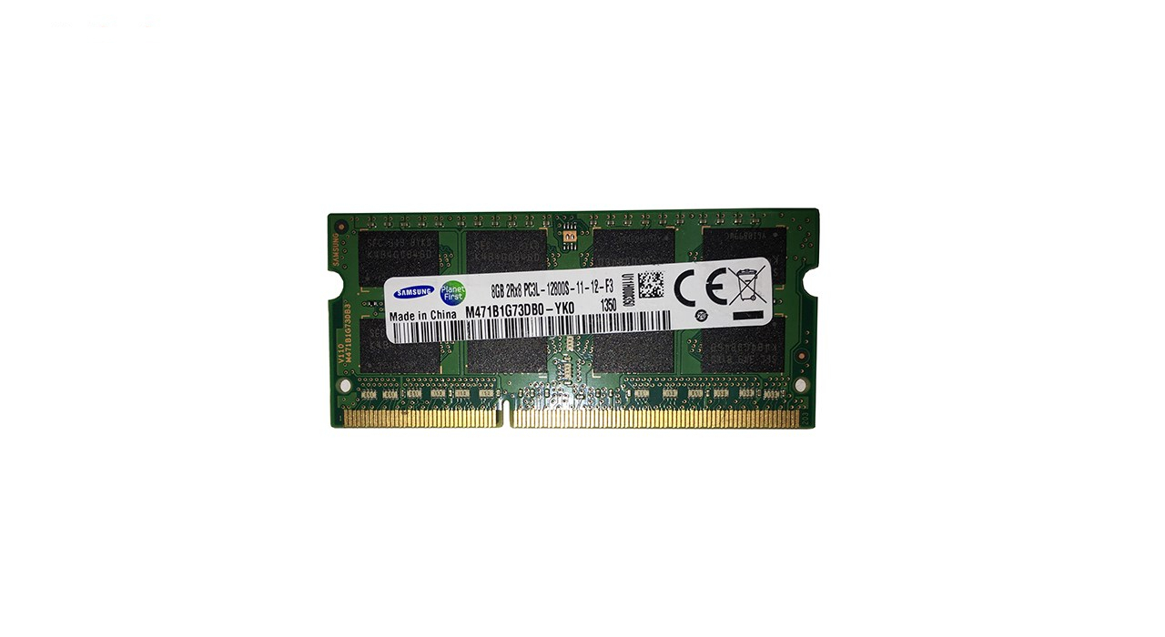 رم لپ تاپ سامسونگ مدل DDR3 12800s MHz PC3L ظرفیت 8 گیگابایت