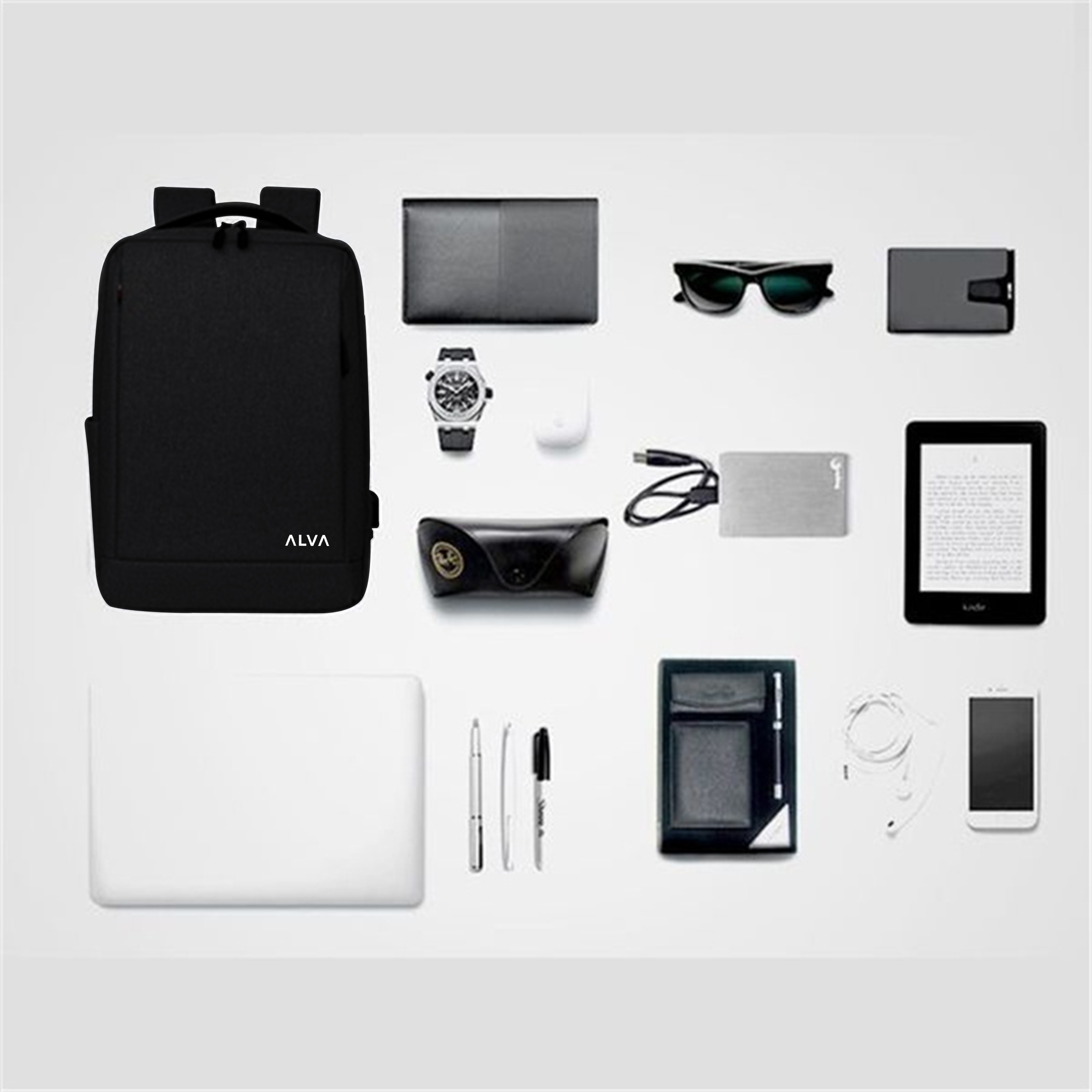 کوله پشتی لپ تاپ آلوا مدل omt مناسب برای لپ تاپ تا 15.6 اینچی