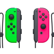 دسته بازی نینتندو سوییچ مدل Joy Con Pink Green