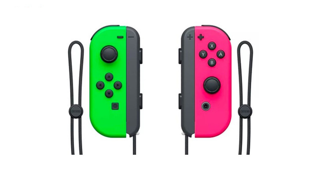 دسته بازی نینتندو سوییچ مدل Joy Con Pink Green