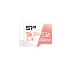 کارت حافظه microSDXC سیلیکون پاور مدل Superior کلاس 10 استاندارد UHS-I U3 سرعت 100MBps ظرفیت 256 گیگابایت به همراه آداپتور SD