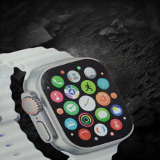 ساعت هوشمند 49 میلی متری مدل BIG2.02W6O ULTRA3 با بند سیلیکونی