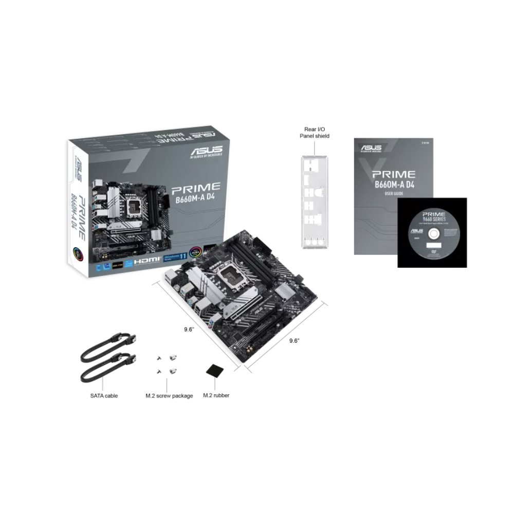 مادربرد ایسوس مدل PRIME B660M-A D4