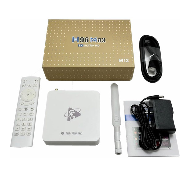 اندرویدباکس اچ 96 مدل max m12 4/32GB