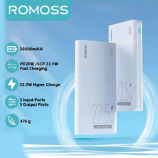 پاوربانک روموس مدل PPM-20 ظرفیت 20000 میلی آمپر ساعت